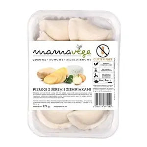 Pierogi z serem i ziemniakami bezglutenowe 275 g - Mama Vege