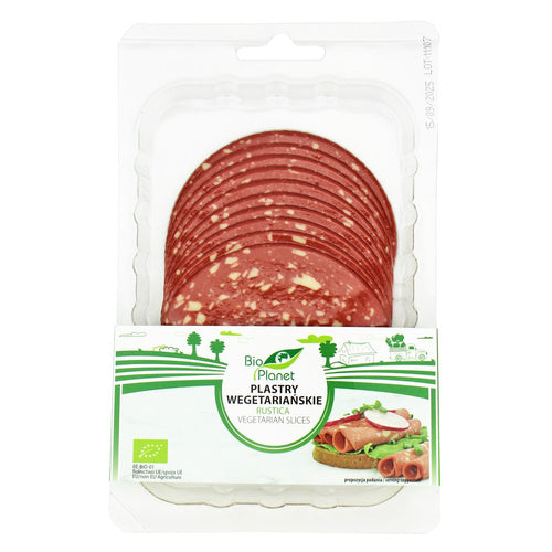 Plastry wegetariańskie rustica 100 g - Bio Planet (EKO)