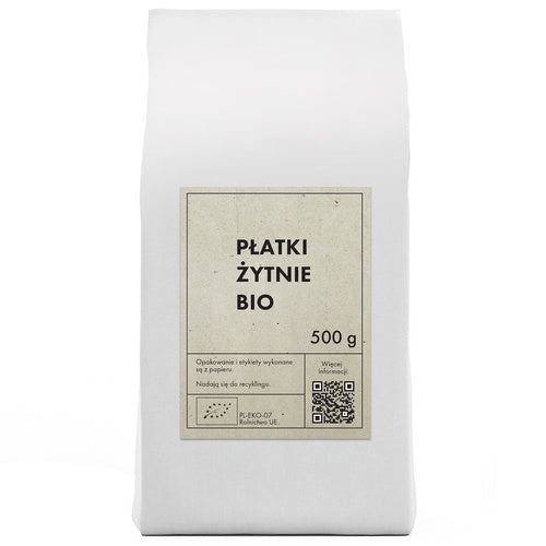 Płatki żytnie 500 g - The Planet (EKO)