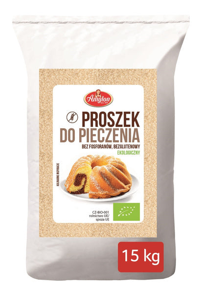 Proszek do pieczenia bezglutenowy 15 kg - Amylon (EKO)