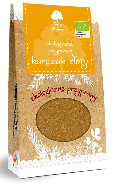 Przyprawa kurczak złoty 60 g - Dary Natury (EKO)