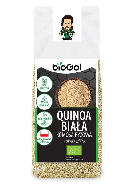 Quinoa biała komosa ryżowa bezglutenowa 250 g - Biogol (EKO)