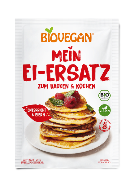 Roślinny zamiennik jaj bezglutenowy 30 g - Biovegan (EKO)