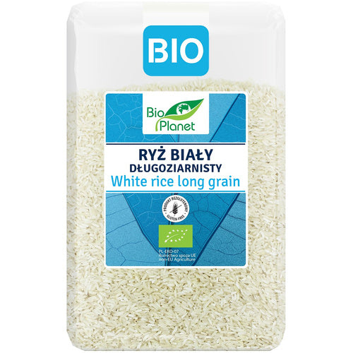 Ryż biały długoziarnisty bezglutenowy 2 kg - Bio Planet (EKO)