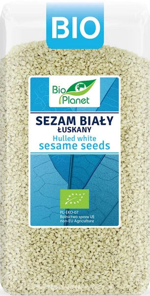 Sezam biały łuskany 400 g - Bio Planet (EKO)