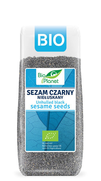 Sezam czarny niełuskany 200 g - Bio Planet (EKO)