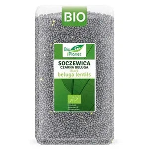 Soczewica czarna beluga 1 kg - Bio Planet (EKO)