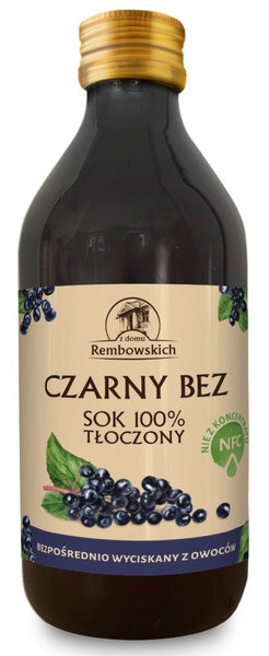Sok z czarnego bzu NFC 250 ml - Rembowscy