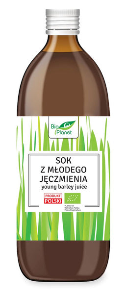 Sok z młodego jęczmienia 500 ml - Bio Planet (EKO)