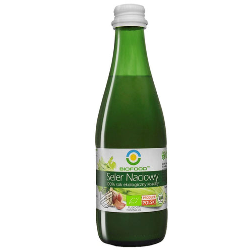 Sok z selera naciowego kiszonego NFC bezglutenowy 300 ml - Bio Food (EKO)