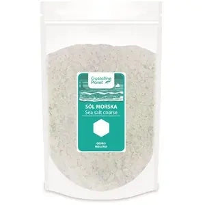 Sól morska gruba 1 kg - Crystalline Planet
