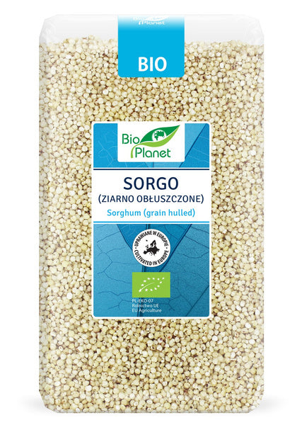Sorgo ziarno obłuszczone 1 kg - Bio Planet (EKO)