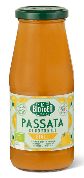 Sos pomidorowy passata z żółtych pomidorów 400 g - La Bio Idea (EKO)