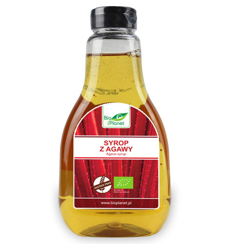 Syrop z agawy bezglutenowy 478 ml 660 g - Bio Planet (EKO)
