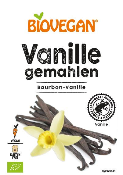 Wanilia bourbon mielona bezglutenowa 5 g - Biovegan (EKO)