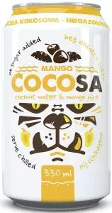 Woda kokosowa z sokiem z mango 330 ml - Cocosa