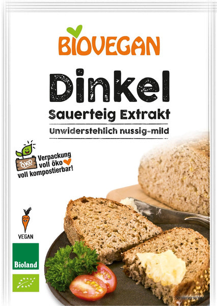 Zakwas chlebowy orkiszowy w proszku 30 g - Biovegan (EKO)