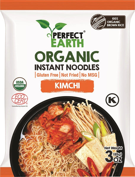 Zupa instant kimchi bezglutenowa 85 g - Perfect Earth (EKO)