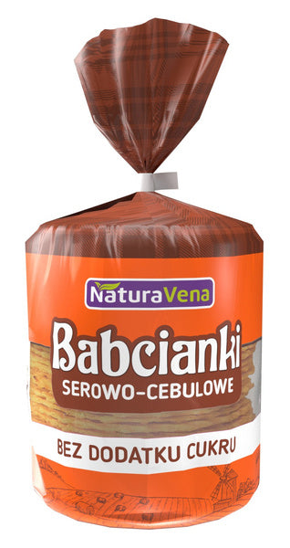 Babcianki serowo cebulowe 110 g - Naturavena