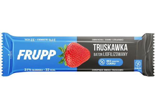 Baton liofilizowany truskawkowy frupp bezglutenowy 10 g - Celiko