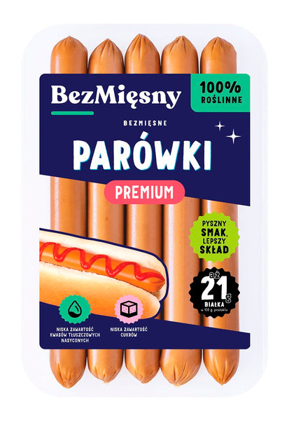 Bezmięsne parówki premium 160 g - Bezmięsny