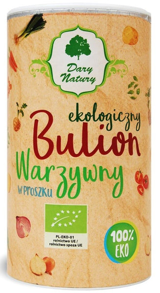 Bulion warzywny w proszku 200 g - Dary Natury (EKO)