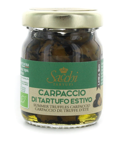 Carpaccio z czarnej trufli letniej 50 g - Sacchi Tartufi (EKO)