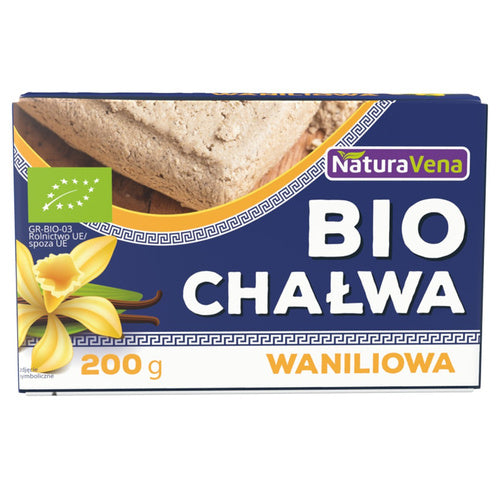 Chałwa waniliowa 200 g - Naturavena (EKO)