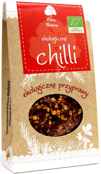 Chili płatki 30 g - Dary Natury (EKO)