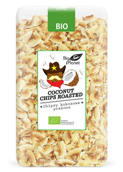 Chipsy kokosowe prażone 400 g - Bio Planet (EKO)