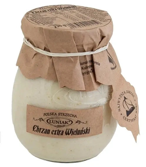 Chrzan extra wieluński tarty domowy 230 g - Luniak