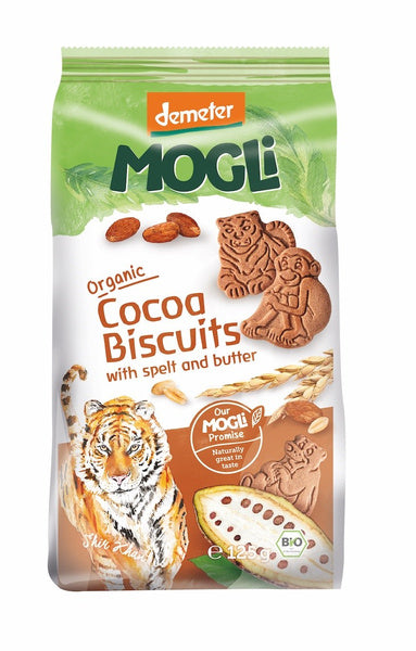 Ciastka kakaowe 125 g - Mogli (EKO)