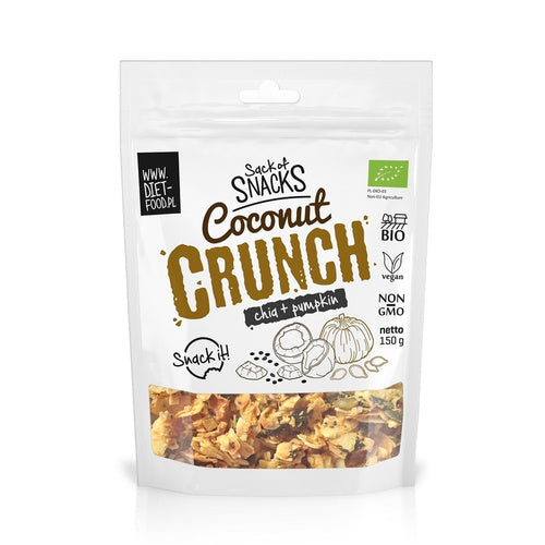 Crunchy z kokosem chia i dynią 150 g - DIET-FOOD (EKO)