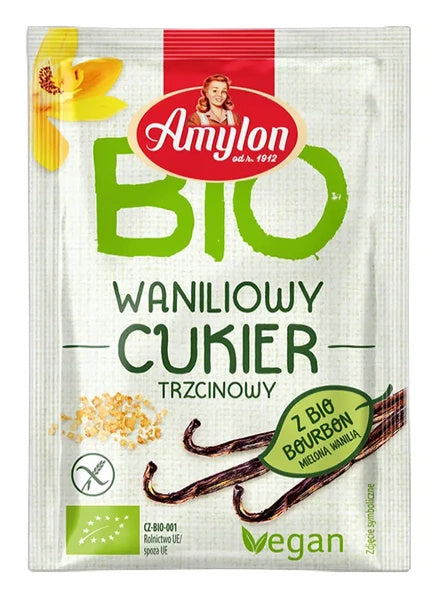 Cukier waniliowy z wanilią bourbon 20 g - Amylon (EKO)