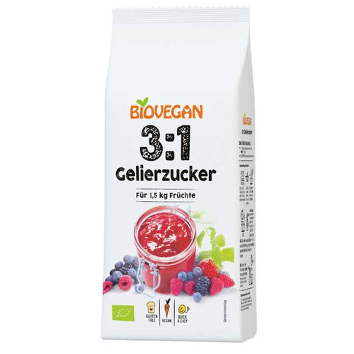 Cukier żelujący 3:1 bezglutenowy 500 g - Biovegan (EKO)