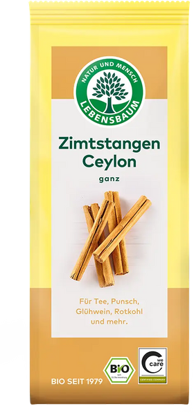 Cynamon cejloński laska 6 szt. - Lebensbaum (EKO)
