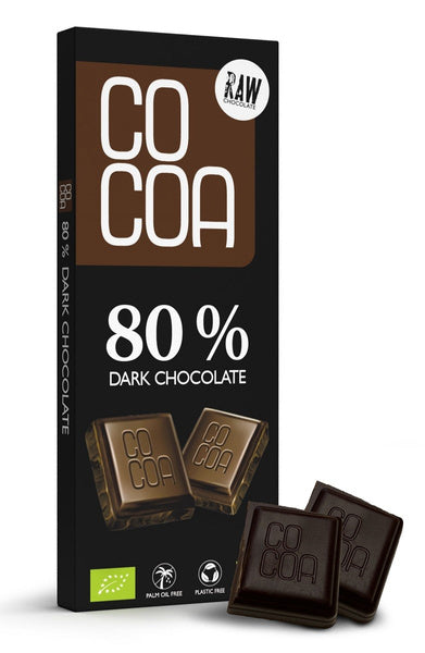 Czekolada ciemna 80 % 40 g - Cocoa (EKO)
