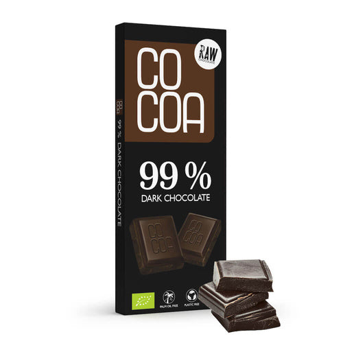 Czekolada ciemna 99 % 40 g - Cocoa (EKO)