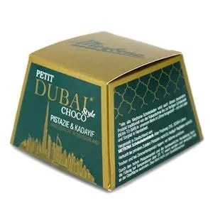 Czekolada dubajska mleczna z nadzieniem pistacjowym i ciastem kadayif 43 g - Meybona