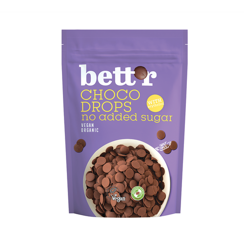 Dropsy czekoladowe 200 g - Bett'R (EKO)