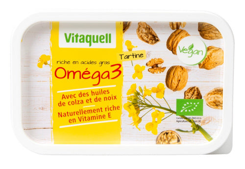 Ekologiczne smarowidło roślinne (omega-3) 250 g - Vitaquell (EKO)