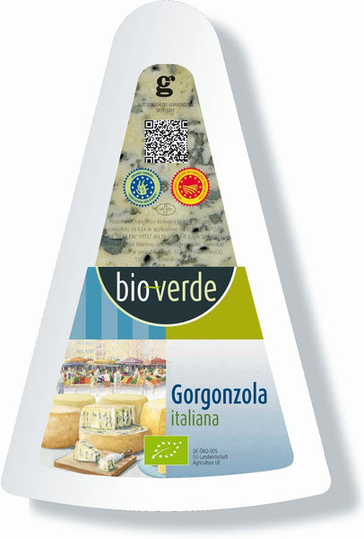 Ekologiczny ser gorgonzola 125 g kostka - Bio Verde (EKO)