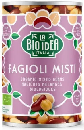 Fasola mix w zalewie 400 g (240 g) - La Bio Idea (EKO)