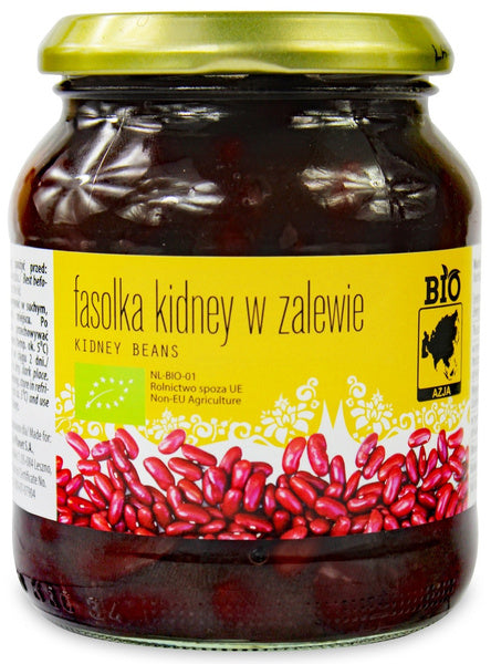 Fasolka czerwona kidney w zalewie 360 g (240 g) - Bio Planet (EKO)