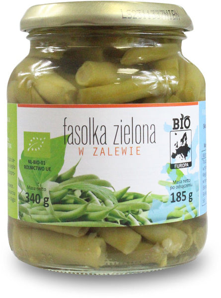 Fasolka zielona w zalewie 340 g (185 g) - Bio Planet (EKO)