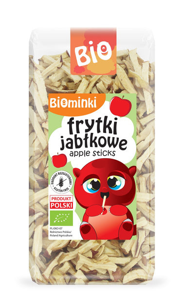 Frytki jabłkowe bezglutenowe 50 g - Biominki (EKO)