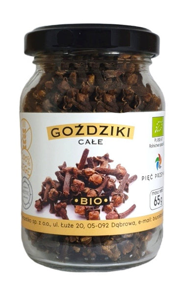 Goździki całe bezglutenowe 65 g - Pięć Przemian (EKO)