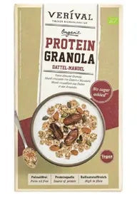 Granola proteinowa z daktylami i migdałami 325 g - Verival (EKO)