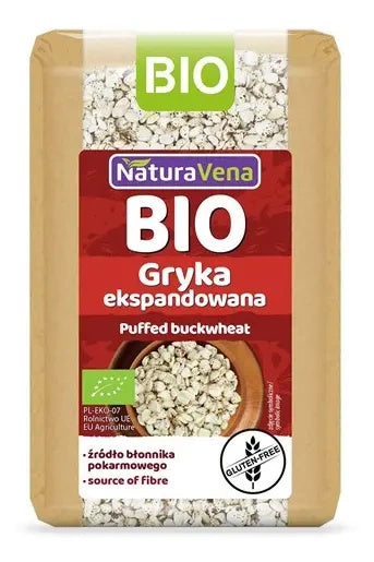 Gryka ekspandowana bezglutenowa 80 g - Naturavena (EKO)
