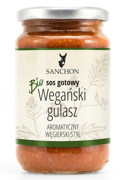 Gulasz wegański bezglutenowy 330 ml - Sanchon (EKO)
